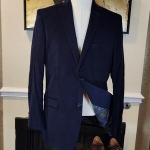 U.S. Polo Assn. Dark Blue Men's Blazer Size 42L